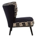 Natural Cefena Black Moroccan Chair - Modern Home Interiors