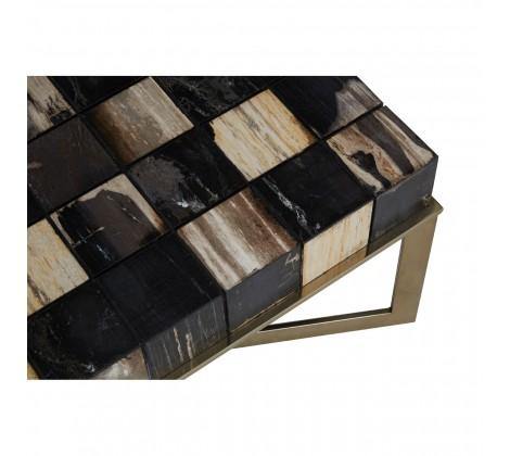 Relic Coffee Table With Brass Finish - Modern Home Interiors