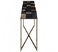 Relic Console Table With Brass Finish - Modern Home Interiors