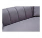 Florine 3 Seat Grey Velvet Sofa - Modern Home Interiors