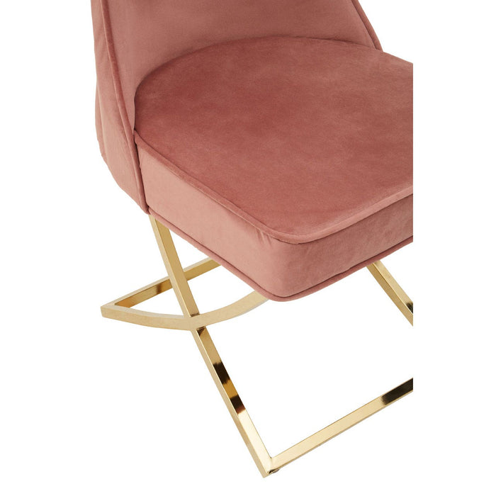Bella Velvet Chair - All Colours / Gold or Silver Legs - Modern Home Interiors