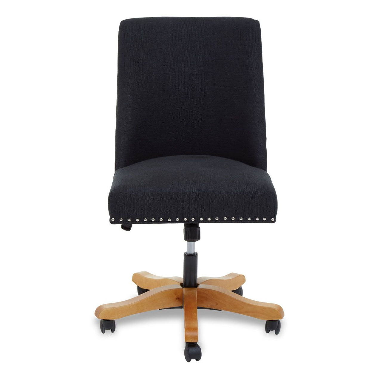 Plush Fabric Home Study Office Chair | Modern Home Interiors