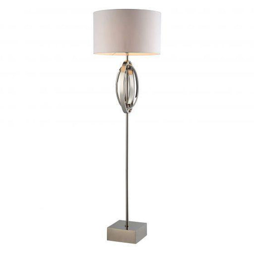 RV Astley Seraphina Nickel Oval Rings Floor Lamp - Modern Home Interiors