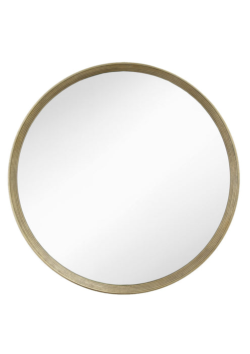 Foyle Distressed Gold Leaf Mirror