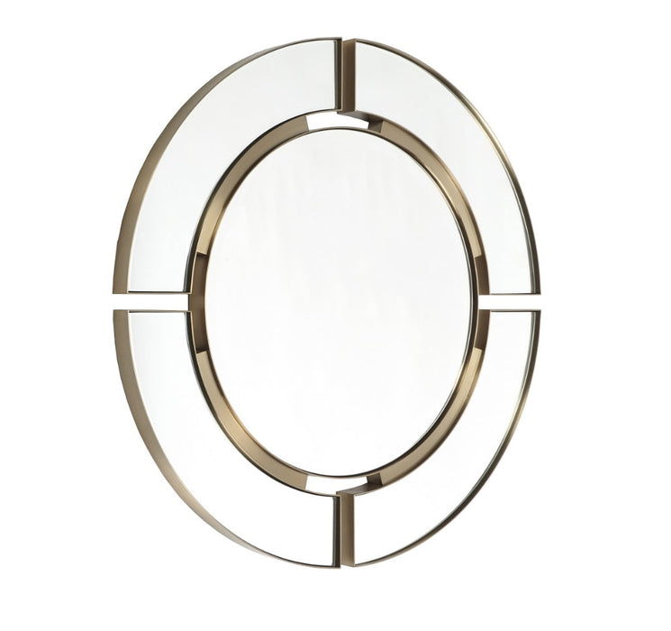 Marcoles Brushed Brass Effect Mirror