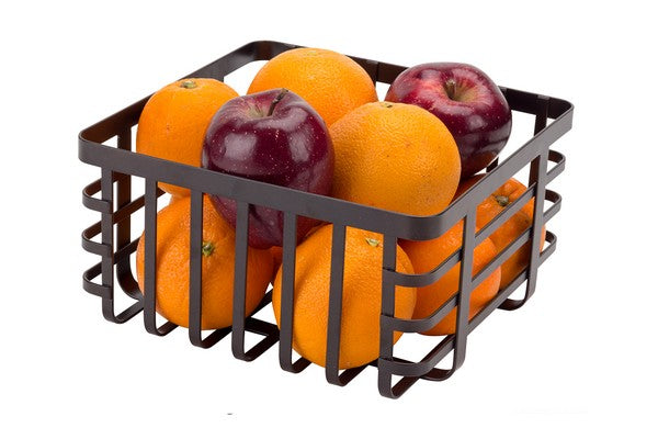 Kitchen Essentials Flat Iron Fruit Basket Small