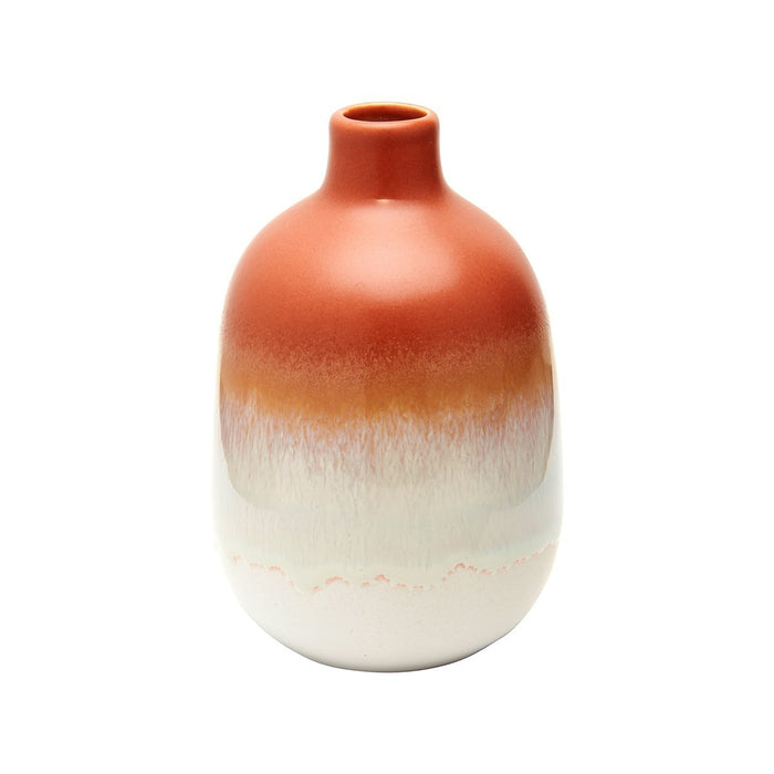 Mojave Glaze Vase - Terracotta