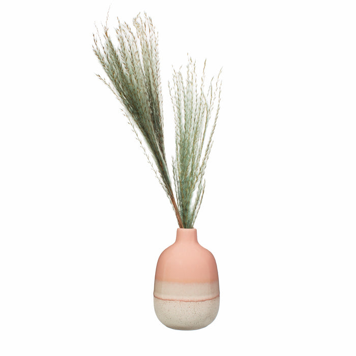 Mojave Glaze Vase - Pink