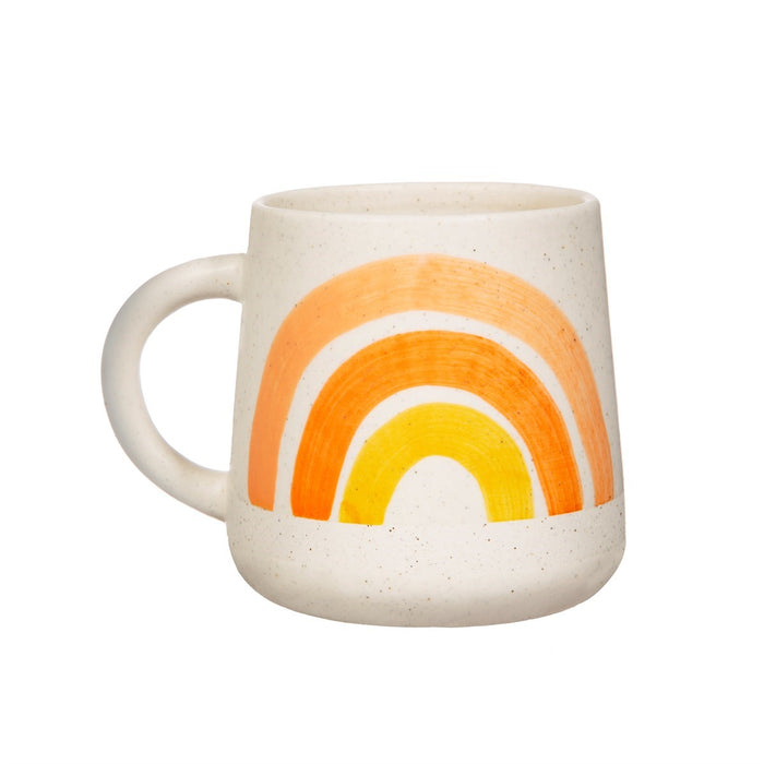 Rainbow Mug - Peach, Orange and Yellow
