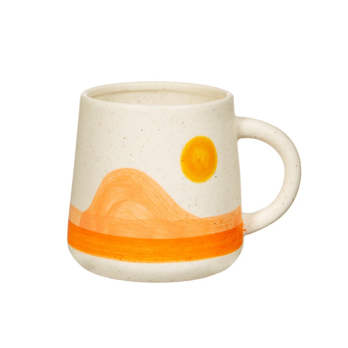 Sunset Mug - Peach, Orange and Yellow