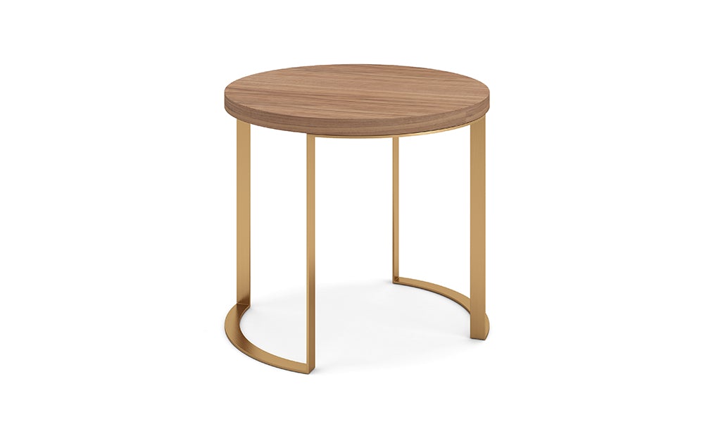 Luna Side Table - Walnut