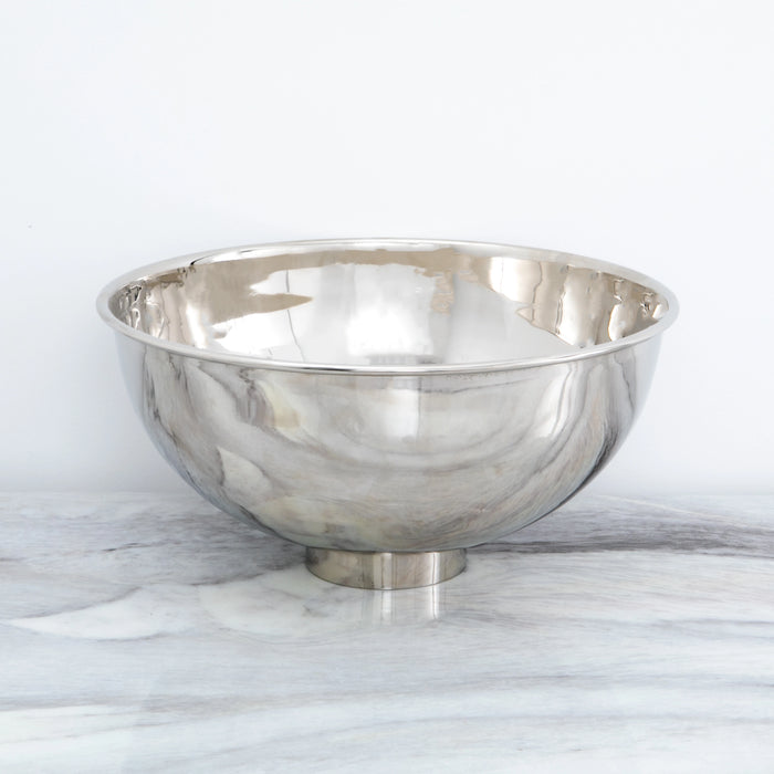 Chrome Plated Mirror Polished Decorative Bowl Ornament