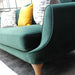 Gustav 3-Seater Sofa - Forest Green - Modern Home Interiors