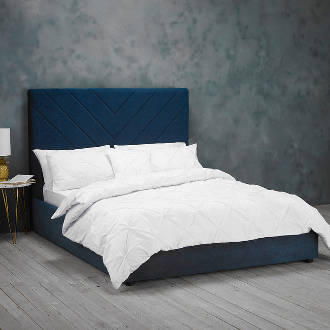 Islington Royal Blue Velvet Bed Frame