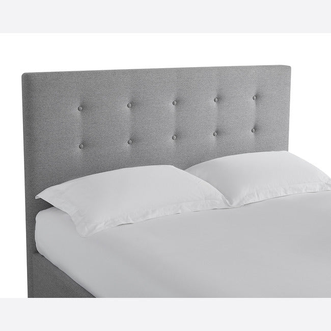 Mayfair Grey Fabric TV Bed Frame
