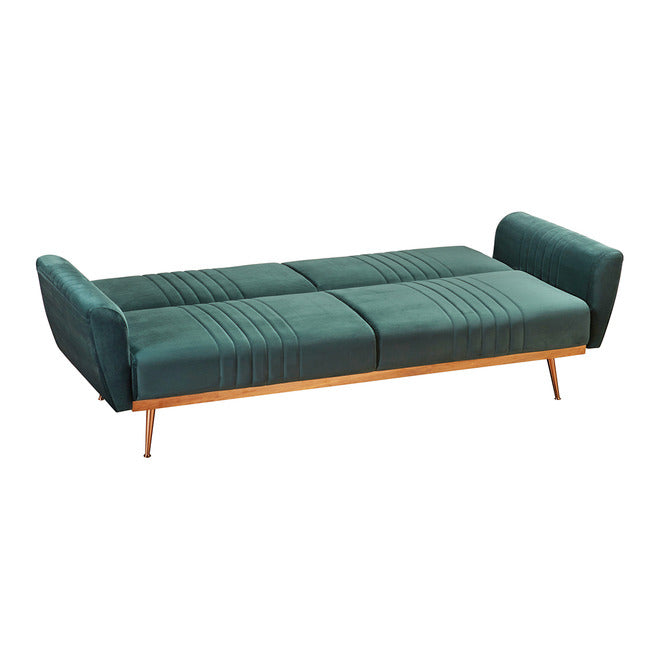 Nico Green Velvet Sofa