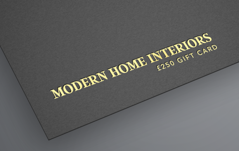 Modern Home Interiors Gift Card