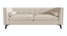 Bespoke Miami Velvet and Chrome Luxe Sofa Collection - All Options - Modern Home Interiors