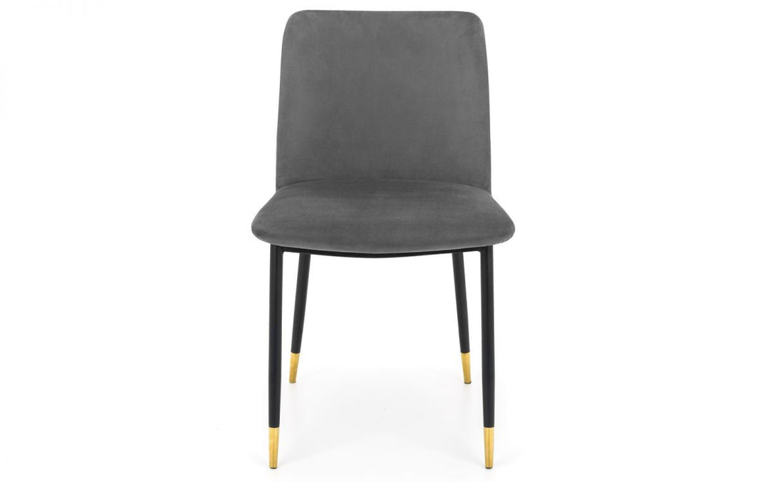 Set of 2 Delaunay Dining Chair - Grey - Modern Home Interiors