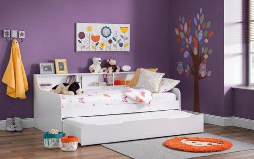 Grace White Low Sleeper with Storage - Modern Home Interiors