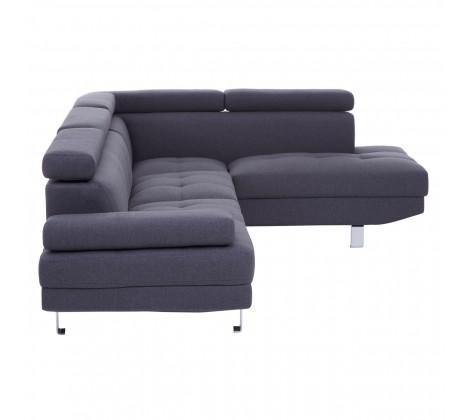 Hanover Large Grey Linen Sofa - Modern Home Interiors