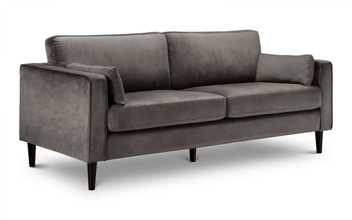 Julian BowenHayward Velvet 3 Seater Sofa - Modern Home Interiors