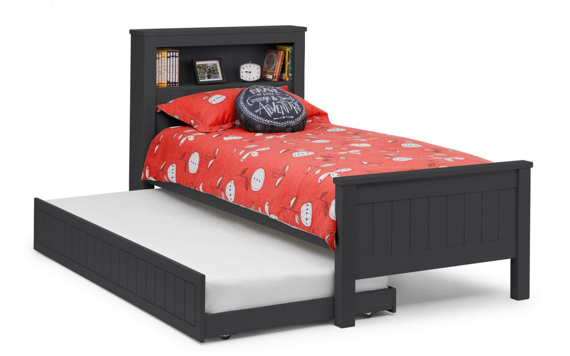 Maine Bookcase Bed - Anthracite