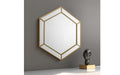 Melody Hexagonal Mirror - Modern Home Interiors