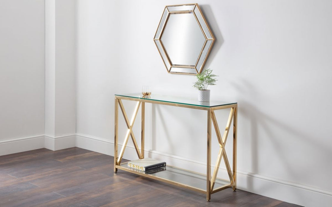 Melody Hexagonal Mirror - Modern Home Interiors