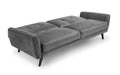 Monza Sofabed - Grey Velvet - Modern Home Interiors