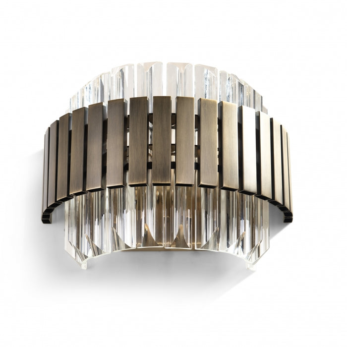 Jules Wall Lamp - Brass and Clear Glass