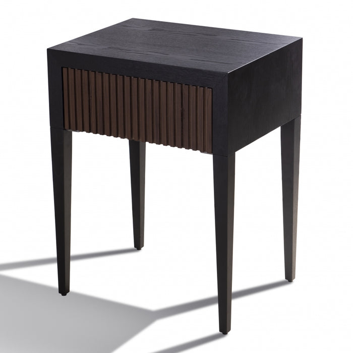 Marans Chocolate and Brown Side Table
