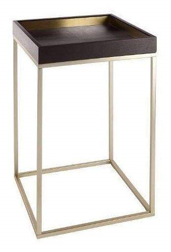 RV Astley Alyn Chocolate Wooden Side Table - Modern Home Interiors