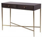 RV Astley Finley Chocolate Wooden Console Table - Modern Home Interiors