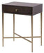 RV Astley Finley Chocolate Wooden Side Table - Modern Home Interiors