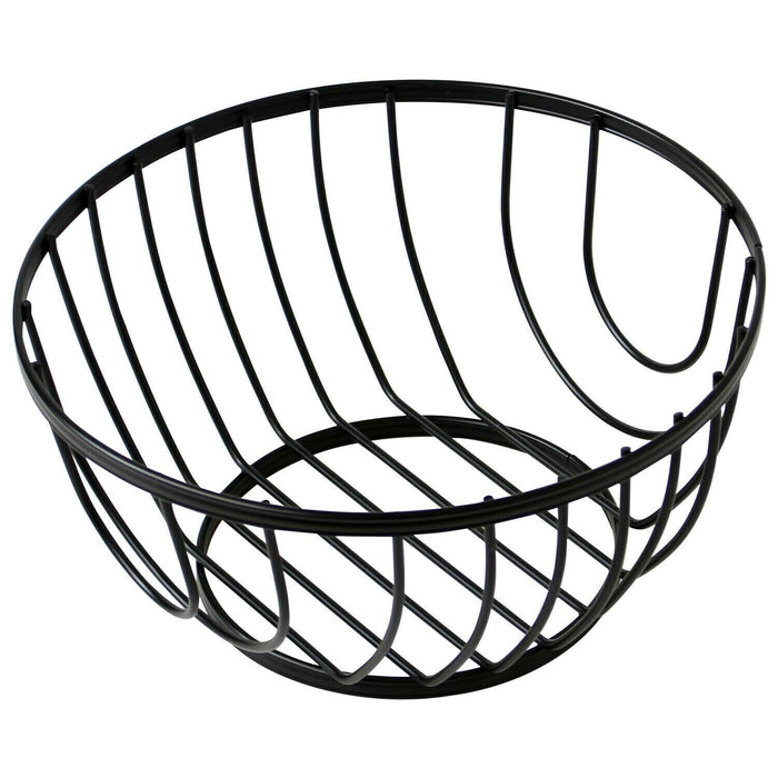 Kitchen Essentials Flat Iron Round Fruit Basket