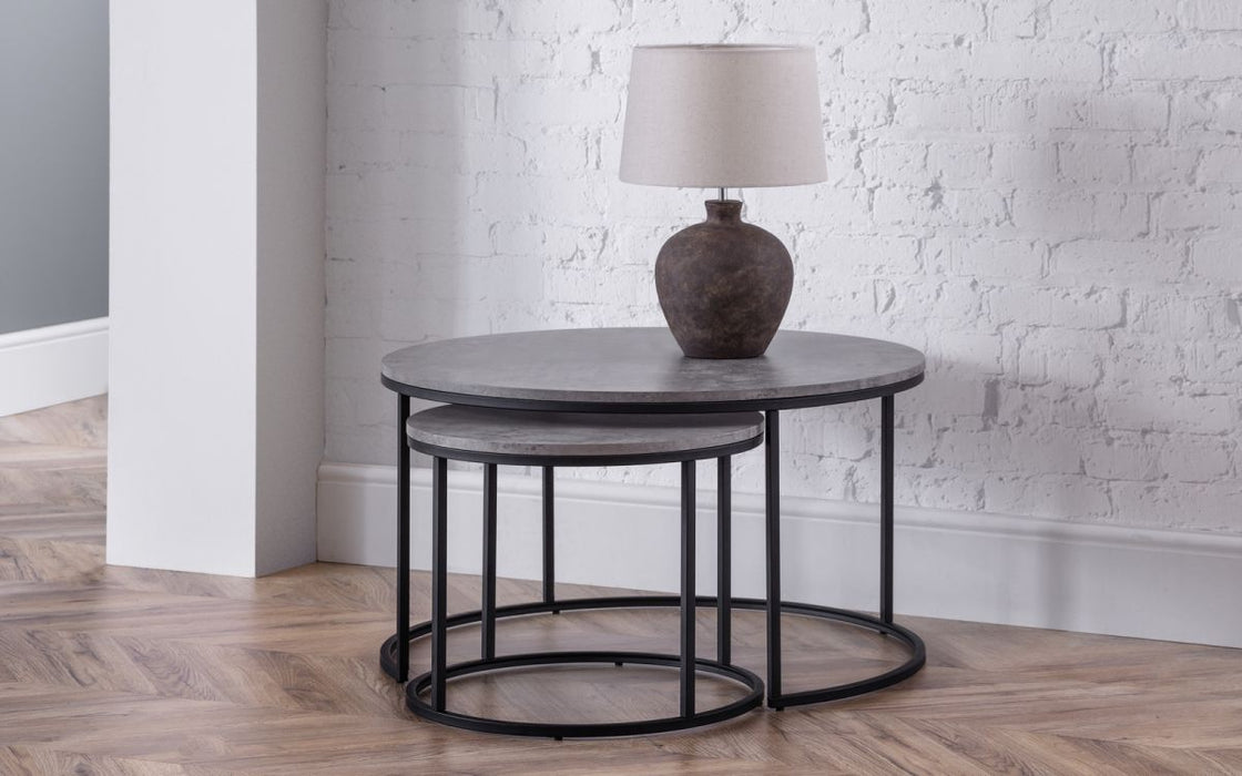 Staten Round Nesting Coffee Table Modern Home Interiors