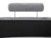 Rotunda Luxe 7 Seater Curved Modular Sofa - Grey Velvet - Modern Home Interiors