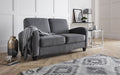 Vivo 3 Seater Sofa in Dusk Grey Chenille - Modern Home Interiors