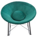 Orb Green Velvet Rocking Chair - Modern Home Interiors